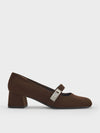 Dark Brown Textured