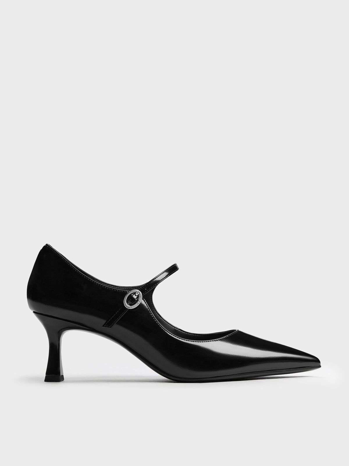 Pointed Mary Jane Pumps - Black Box | CHARLES & KEITH