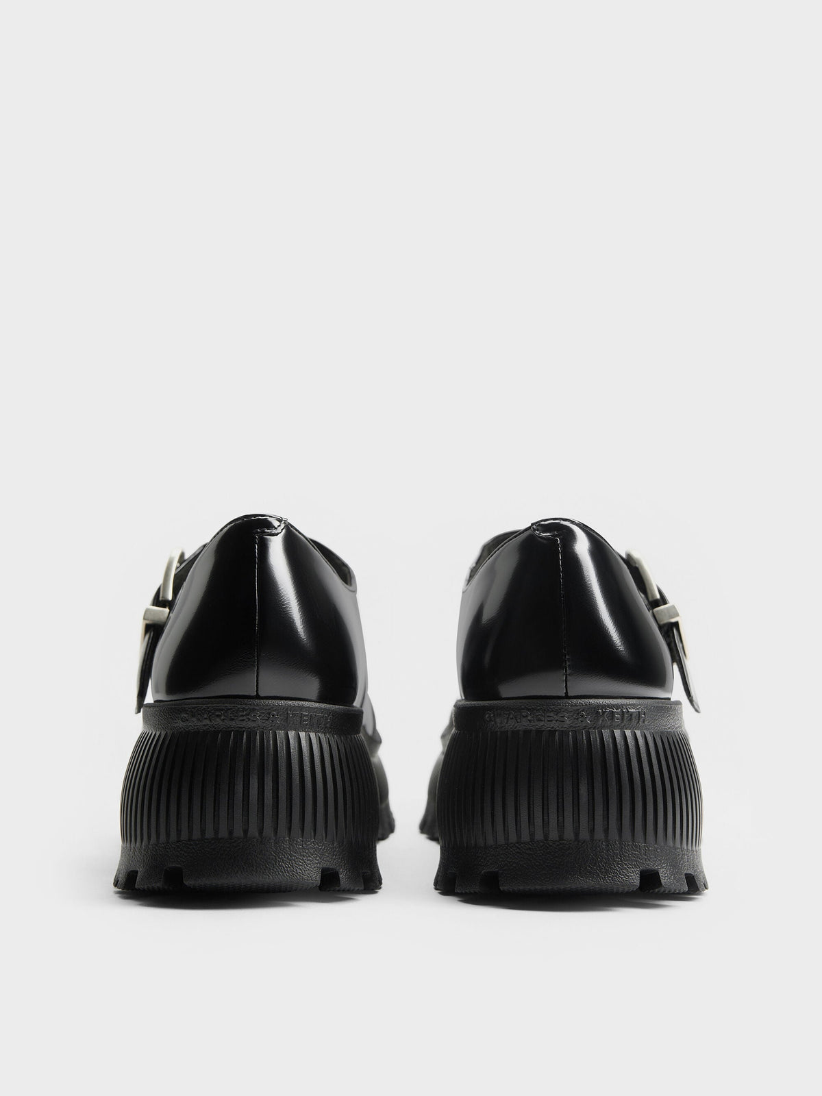 Darra Platform Mary Janes - Black Box | CHARLES & KEITH