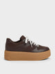 Dark Brown Textured