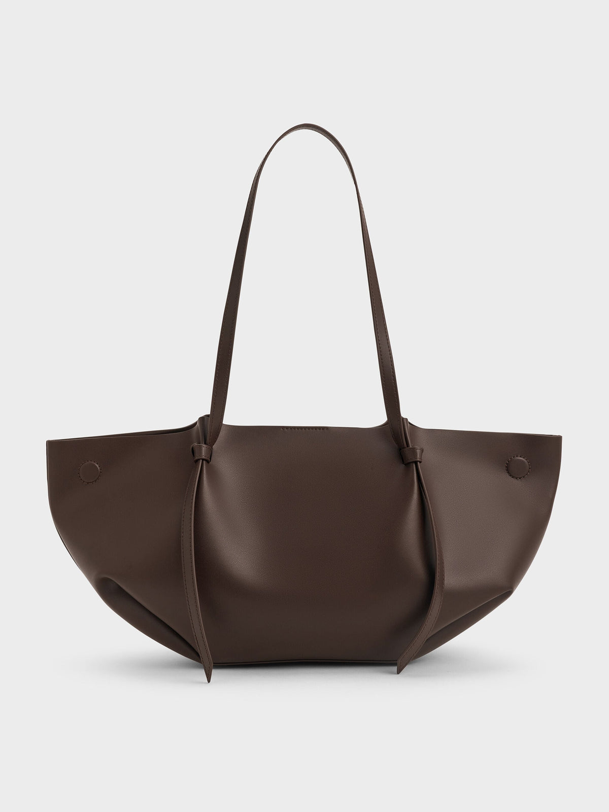Calla Tote Bag - Espresso Brown | CHARLES & KEITH