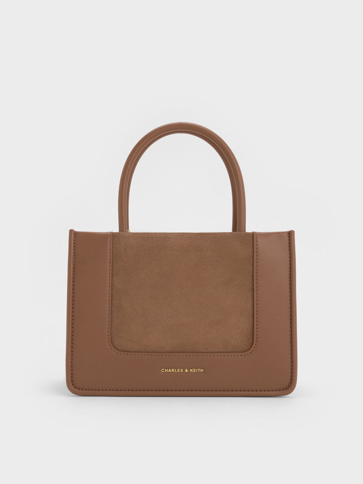 Mini Daylla Tote Bag - Mocha Brown | CHARLES & KEITH