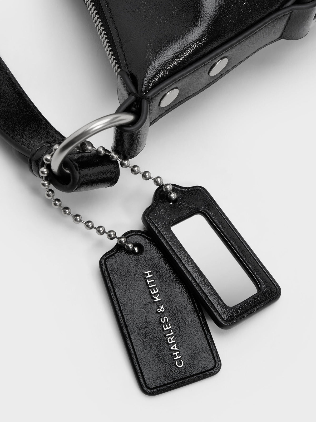 Tatiana Tassel Hobo Bag - Noir | CHARLES & KEITH