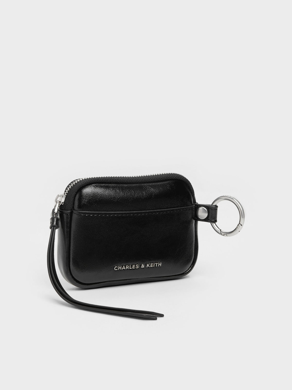 Tatiana Zip-Around Card Holder - Noir | CHARLES & KEITH