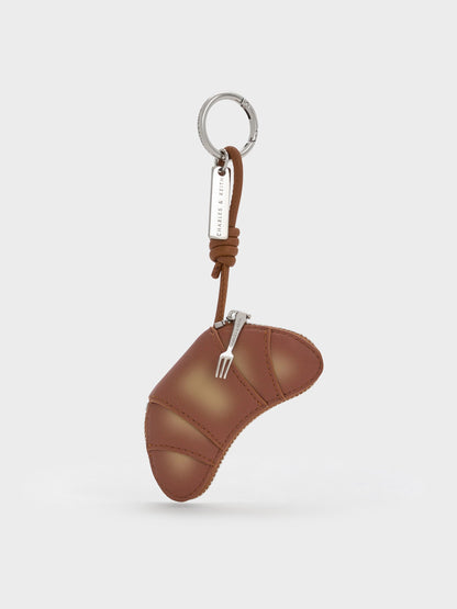 Croissant Charm - Nutmeg Beige | CHARLES & KEITH